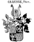 Freiherrenwappen derer von Crause bei Siebmacher