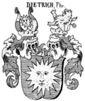 Freiherrenwappen derer von Dietrich