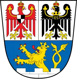 Das Wappen von Erlangen