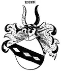 Wappen derer von Essen bei Siebmacher (1878)