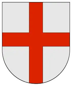 Wappen des Hochstifts Paderborn, wie es überwiegend gebraucht wurde