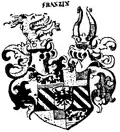 Wappen derer von Franzin (1650)