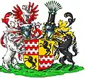 Wappen der Freiherren von Quadt-Hüchtenbruck