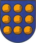 Wappen des heutigen Fleckens Gartow und der Samtgemeinde gleichen Namens