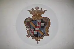 Thun-Hohenstein Wappen auf Schloss Grades