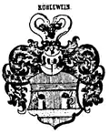 Wappen derer von Kühlewein bei Johann Siebmacher (1858)