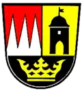 Wappen des Landkreises Königshofen im Grabfeld