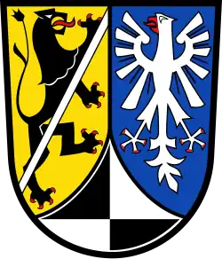 Das Wappen des Landkreises Kulmbach