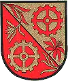 Historisches Wappen von Leitersdorf im Raabtal