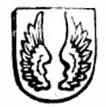 Wappen bei Anton Fahne, 1858