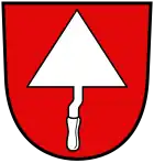 Maurerkelle im Wappen von Ratshausen