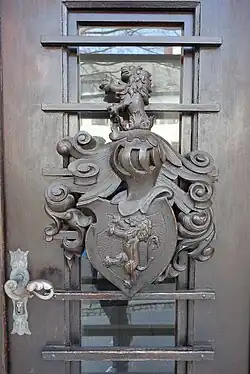 Wappen Rathaustür Sayda