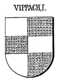 Wappen derer von Vippach I. bei Siebmacher (1884)