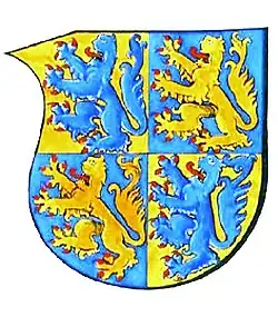 Wappen derer von Waldstein, Ende 16. Jahrhundert
