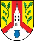 Zwei Eichenzweige im Wappen der Ortsgemeinde Weroth, Rheinland-Pfalz