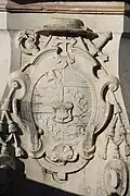 Das Wappen von Erzbischof Leopold Anton von Firmian