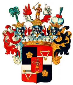 Wappen der Grafen von Kuefstein 1654