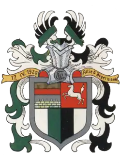 Wappen der Landsmannschaft Sorabia-Westfalen zu Münster