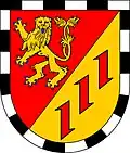 zweiundzwanzigfach schwarz-silbern gestückt (Verbandsgemeinde Altenkirchen-Flammersfeld)