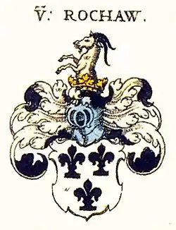 Wappen derer von Rochow „Hans der Ritter“