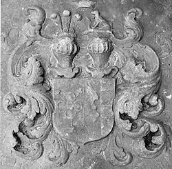 Allianzwappen der von Schwaben und der von Ahlefeld