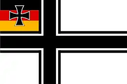 Entwurf der Reichskriegsflagge vom 19.&nbsp;Oktober 1920