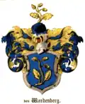 Wappen derer von Wardenburg im baltischen Wappenbuch