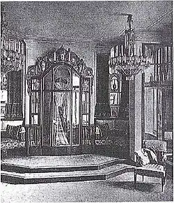 Innenansicht des Warenhauses Zwieback