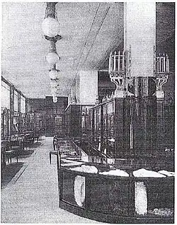 Innenansicht vom Warenhaus Zwieback