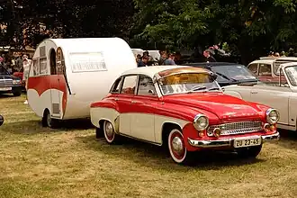 Wartburg 311 am Dübener Ei