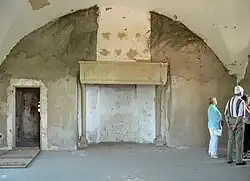 Oberer Schlossraum mit Kamin