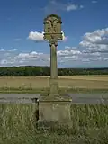 Bildstock auf der Anhöhe zwischen Greßthal und Wasserlosen