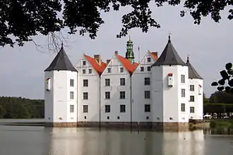 Paralleldächer, Schloss Glücksburg