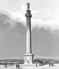 Waterloosäule um 1850