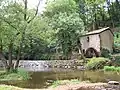 Die Mühle am Fluss Goire bei Confolens