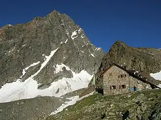 Watzespitze und Kaunergrathütte