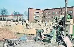 Neubau Bristolstraße, 1954