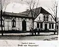 Einstiger Gasthof in Wegendorf (links neben heutiger Bäckerei)