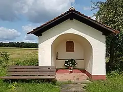 Heilig-Blut-Kapelle nordwestlich des Hunsenbergs am Eiersheimer Weg