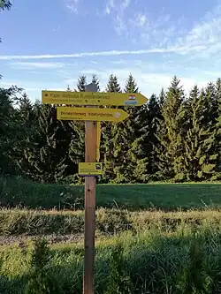 Wegmarkierung – Lebensweg Waldviertel