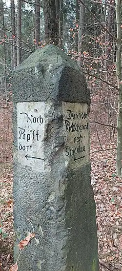 Gohrisch, alte Rietzschgrundstraße