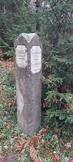 Papstdorf, Abzweig Pfaffenstein