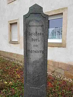 Wegweisersäule Reitzendorf I