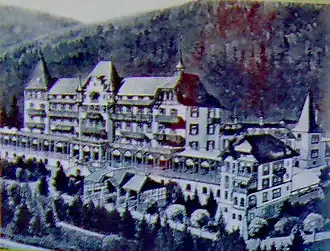 Die alte Wehrawaldklinik von 1901