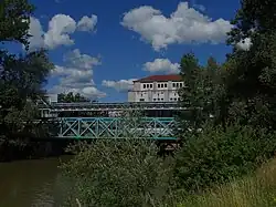 Krafthaus Gratwein der Leykam-Josefsthaler Papierfabrik. Wehranlage, neuer Werkskanal, E-Werk