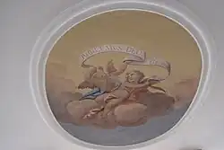 Engel mit Spruchband