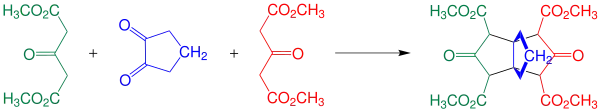 Weiss-Reaktion am Beispiel einer cyclischen 1,2-Dicarbonylverbindung