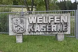 Eingang der Kaserne
