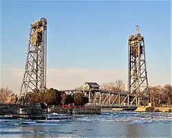 Clarence Street Bridge in Port Colborne, Ontario