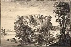 Wenzel Hollar: Landschafts-Kopf